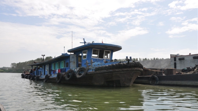 萬噸拖船浩蕩而來，商水港時隔半個世紀(jì)又通航